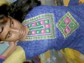 Indian village girl Alice puts on a steamy show