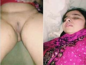 Pakistani wife receives a complete penetration in her vagina and anus