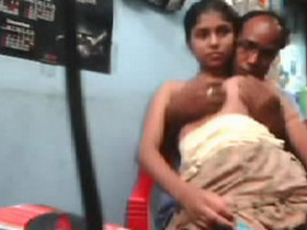 Indian couple explores their sexual desires in the comfort of their home