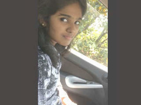 Desi's beauty and skills on display in a car