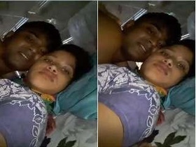 Indian couple enjoys passionate kissing and sex