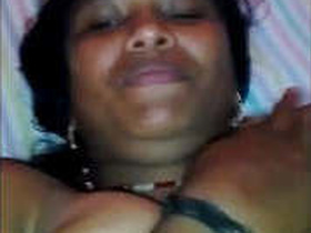 Tamil auntie goes nude at night
