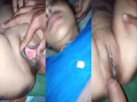 Indian girl with a pink pussy gets fucked in a sexy video