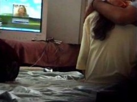 Desi bhabhi gets naughty with hotel driver on camera