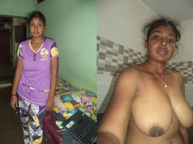 Tamil Anandi Bhabhi's 3-Video Blowjob with Audio for a Fulfilling Experience