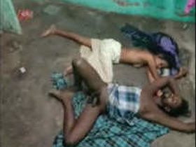 Indian couple naked and sleeping after sexual activity