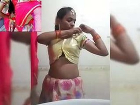 Desi girl's transformation into a stunning beauty