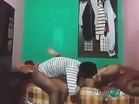 A Chennai auntie gets wild with licking, kissing, and screaming