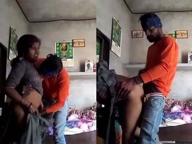 Indian girl gets fucked in doggy style on camera