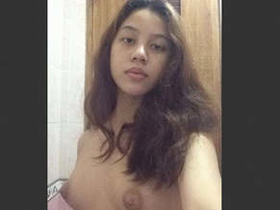 Malaysian college student gets naughty and naked in hardcore video