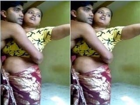 Shy bhabhi indulges in steamy romance with her husband at a hotel