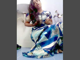 Naughty girl gives a blowjob to a Punjabi man