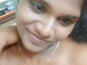Indian girl flaunts her big breasts
