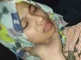 Desi Indian gets intimate with black lover in close-up video