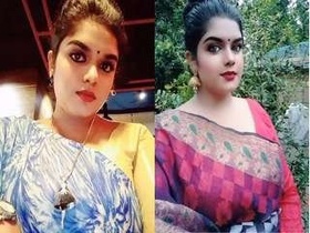 Attractive Indian woman pleasuring herself