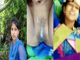Desi MMS video of wild jungle sex
