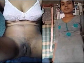 Desi beauty flaunts her body on VK