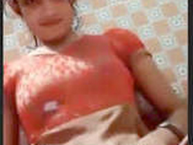 Young Indian girl flaunts her body in a revealing outfit