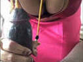 Indian wife's BJ and anal sex clips fused into one video