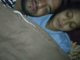 Loving Indian couple indulges in sensual romance