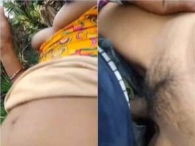 Outdoor sex with a passionate lover