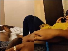 Telugu babe gives a sensual handjob