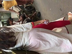 Desi beauty's intimate area gently touched