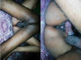 Tamil couple engages in rough sex