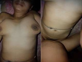 Desi Budi takes it deep in the ass with her husband