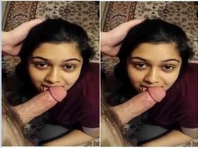 A stunning girl from HPI performs a blowjob in this steamy video