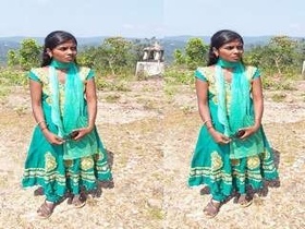 Cute Indian girl is caught having sex with her boyfriend by villagers
