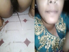 Desi maid urinating video shared by her employer on the internet