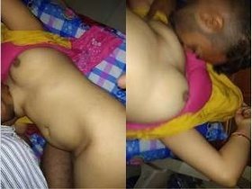 Indian threesome with two men and one woman