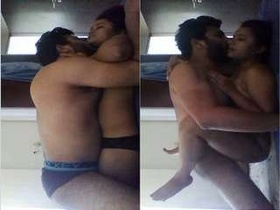 Super hot desi girl teases with her tits and delivers a satisfying fuck