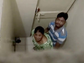 Desi couple has passionate sex in bathroom