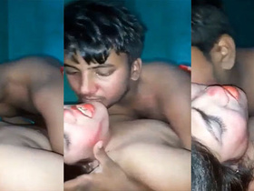 Desi village babe moans loudly during sex
