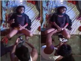 Indian girl gets fucked and covered in cum in exclusive video