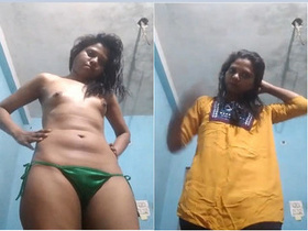 Amateur desi girl flaunts her body in exclusive video