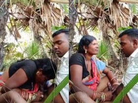 3 clipped of outdoor sex with a horny hillbilly bhabhi