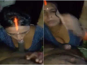 Desi bhabhi gives an exclusive blowjob in amateur porn video