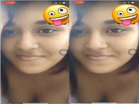 Indian girl flaunts her breasts in a seductive manner - Part 2