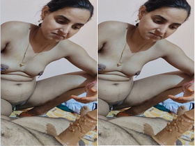 Amateur Desi Bhabhi Gets Her Pussy Stretched in Part 1 of Exclusive Video