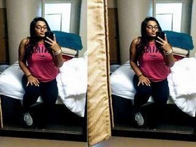 NRI girl gives a blowjob and gets fucked in part 1