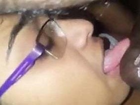 Desi bhabhi with a large buttocks engages in sexual activity with her real husband