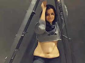 Desi babe gets naughty in this steamy video