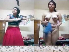Exclusive video of Odia changing her clothes