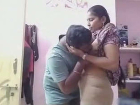 Tamil aunt's big boobs sucked, but refuses to suck on a cock