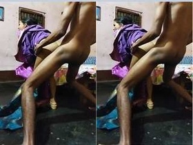 Exclusive video of Desi Budi getting fucked standing