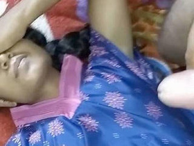 Bhabhi's seductive blowjob skills on display