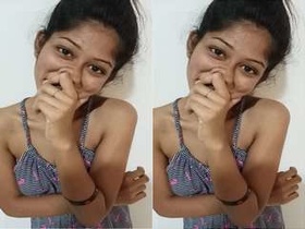 Third part of anal sex with attractive Tamil girl